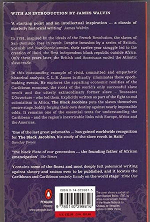 The Black Jacobins: Toussaint L'Ouverture and the San Domingo Revolution,Used