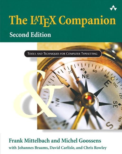 The LaTeX Companion (Tools and Techniques for Computer Typesetting),Used
