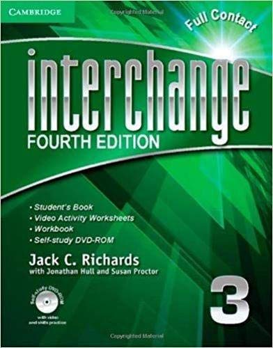 Interchange Level 3 Full Contact with Selfstudy DVDROM (Interchange Fourth Edition),Used