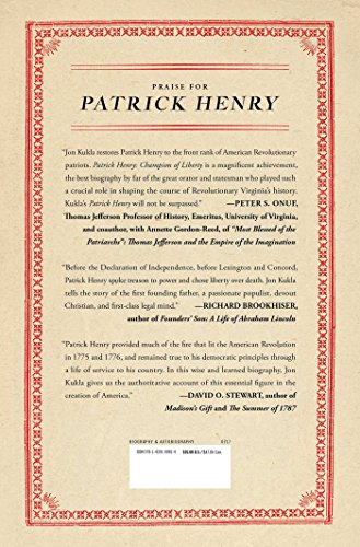 Patrick Henry: Champion of Liberty,Used