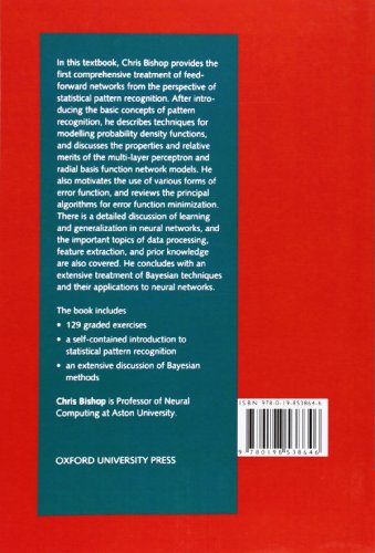 Neural Networks for Pattern Recognition (Advanced Texts in Econometrics (Paperback)),New
