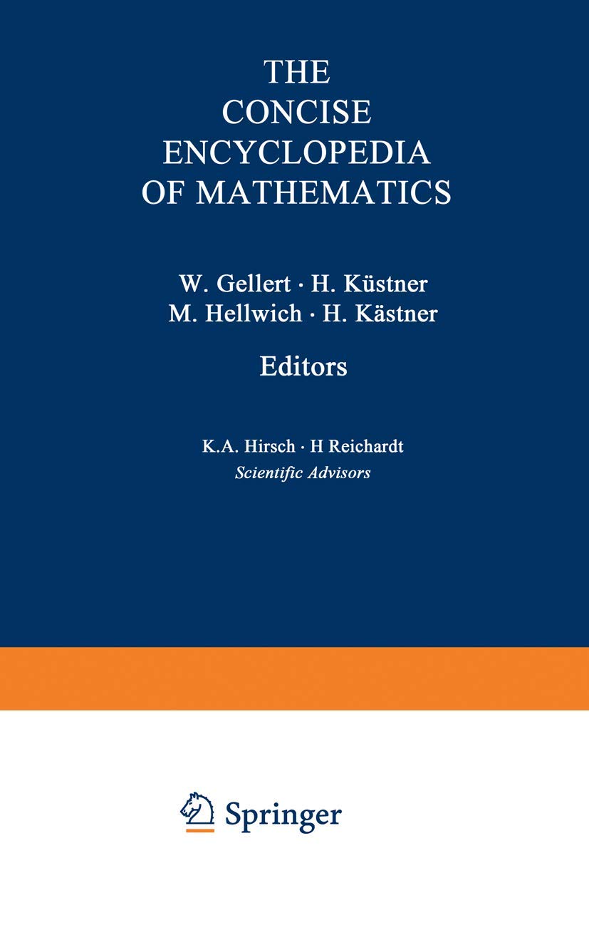 The VNR Concise Encyclopedia of Mathematics,Used