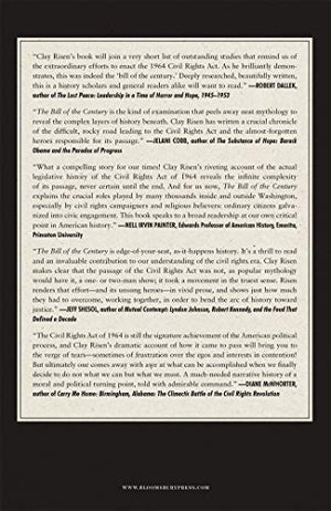 The Bill of the Century: The Epic Battle for the Civil Rights Act,Used