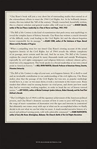 The Bill of the Century: The Epic Battle for the Civil Rights Act,Used