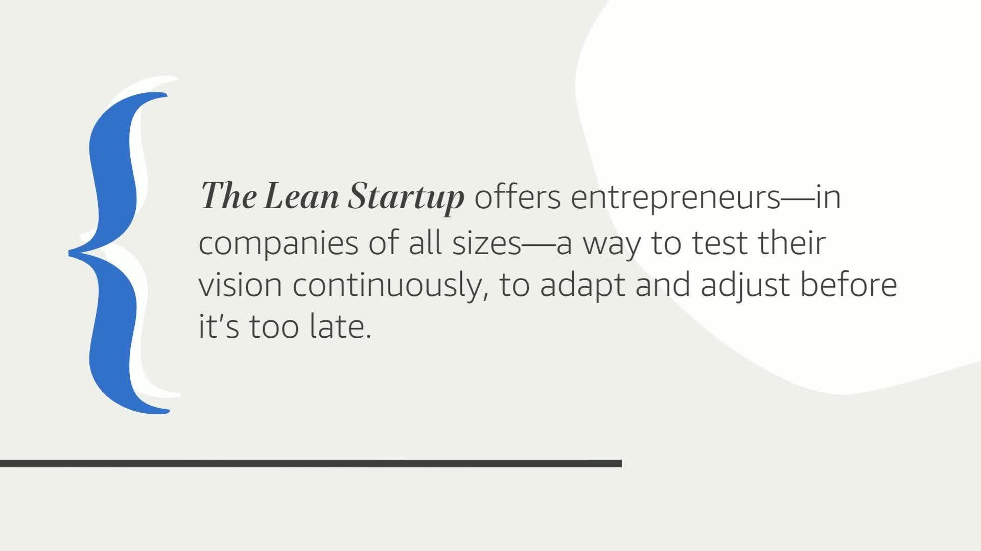 The Lean Startup: How Today's Entrepreneurs Use Continuous Innovation to Create Radically Successful Businesses,New
