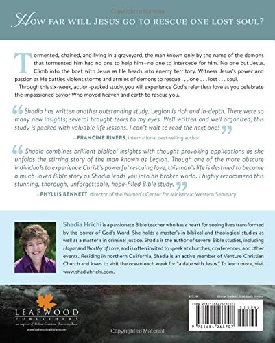 Legion: Rediscovering The God Who Rescues Me (Bible Study) (Behind The Scene: Exploring The Bible'S Unsung Heroes)