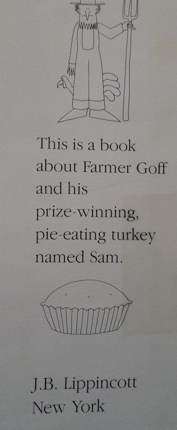 Farmer Goff and His Turkey Sam,Used