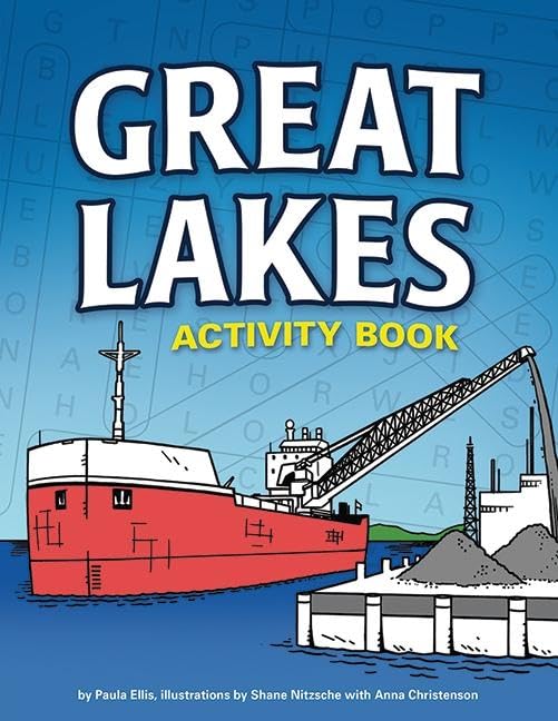 Great Lakes Activity Book (Color and Learn),Used