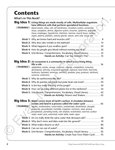 Evan-Moor Daily Science Workbook for Grade 5 - Engaging Activities & Lessons for Young Learners