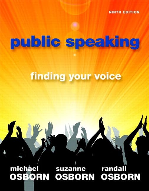 Public Speaking: Finding Your Voice,Used