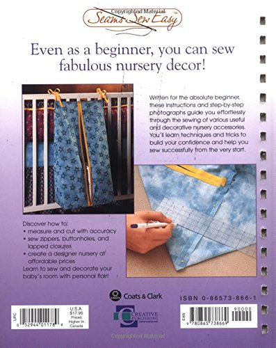 Nursery Decor for Beginners (Seams Sew Easy),Used