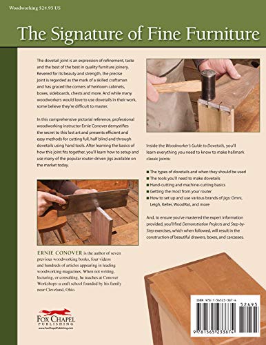 Woodworker's Guide to Dovetails: How to Make the Essential Joint by Hand or Machine (Fox Chapel Publishing),Used