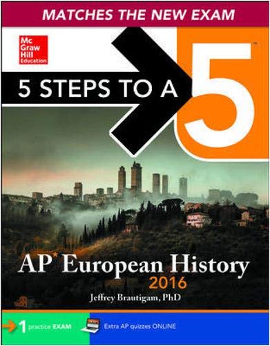 5 Steps to a 5 AP European History 2016 Edition (5 Steps to a 5 on the Advanced Placement Examinations Series),Used