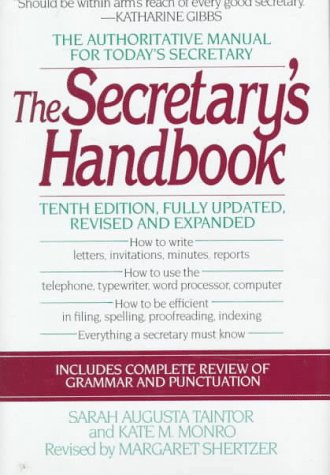 Secretary's Handbook,Used