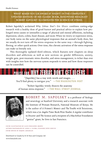 Why Zebras Don't Get Ulcers, Third Edition,Used