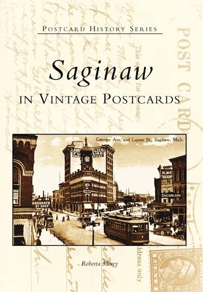 Saginaw In Vintage Postcards (MI) (Postcard History Series),Used