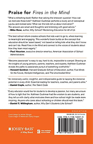 Fires in the Mind: What Kids Can Tell Us About Motivation and Mastery,Used