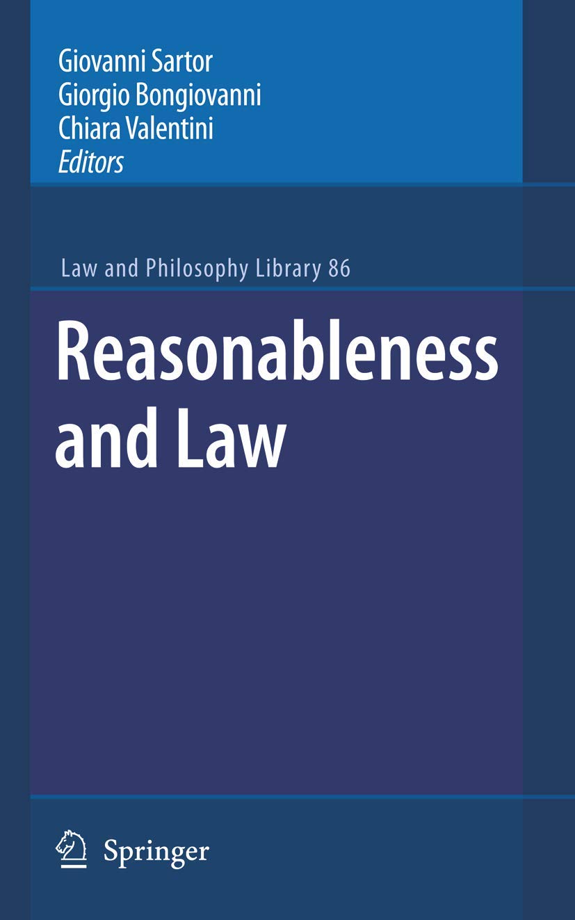 Reasonableness and Law (Law and Philosophy Library, 86),Used