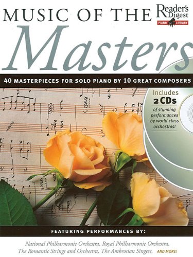 Music Of The Masters: Reader'S Digest Piano Library Book/2Cd Pack,Used