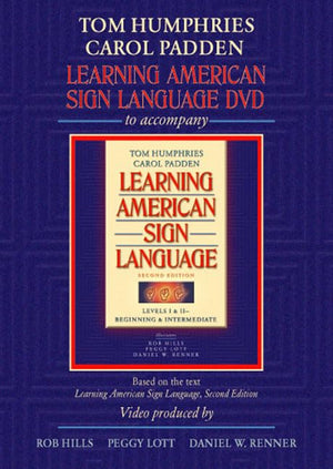 Learning American Sign Language DVD to accompany Learning American Sign Language  Levels 1 & 2 Beginning and Intermediate, 2nd ,Used