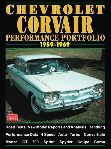 CHEVROLET CORVAIR PERFORMANCE PORTFOLIO: Road Test Book,Used