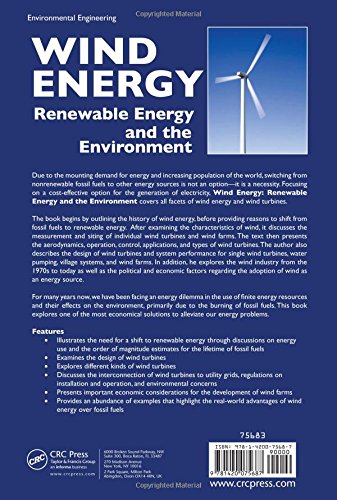 Wind Energy: Renewable Energy and the Environment,New