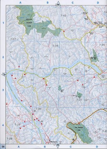 British Columbia Road & Recreational Atlas 5th Edition,Used