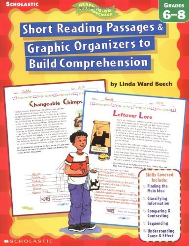 Short Reading Passages & Graphic Organizers To Build Comprehension: Grades 68  Do Not Use, Refreshed As 0545234573