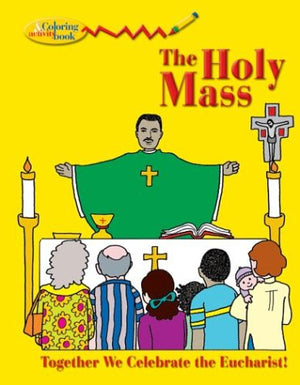 Holy Mass Coloring & Activity Book: (New Coloring Books!),Used