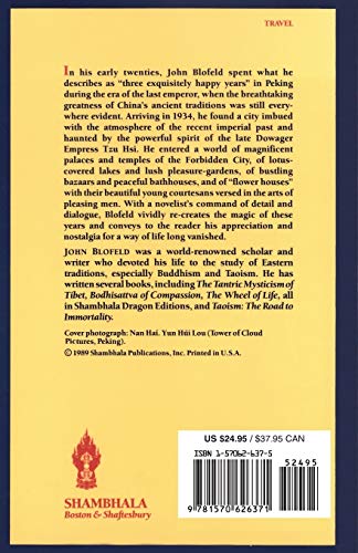 City of Lingering Splendor: A Frank Account of Old Peking's Exotic Pleasures,Used