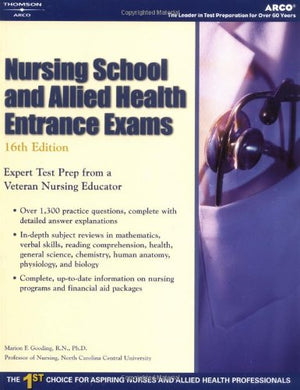 Nursing School and Allied Health Entrance Exams (Academic Test Preparation Series),Used