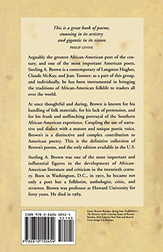 The Collected Poems Of Sterling A. Brown,New