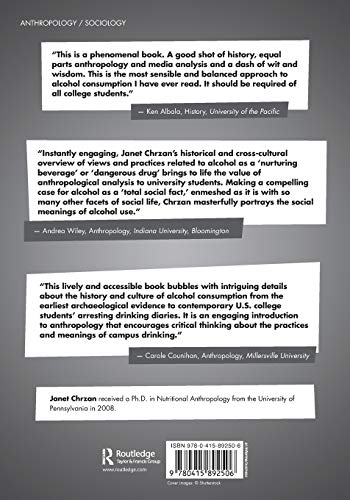 Alcohol (Routledge Series For Creative Teaching And Learning In Anthropology),New
