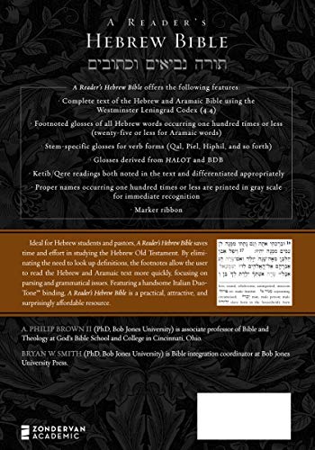 A Reader's Hebrew Bible,New