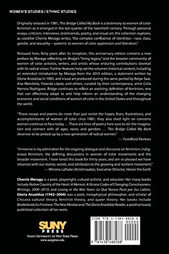 This Bridge Called My Back, Fortieth Anniversary Edition: Writings by Radical Women of Color,Used