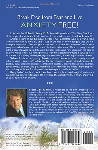 Anxiety Free: Unravel Your Fears Before They Unravel You,Used