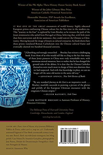 Journey to the East: The Jesuit Mission to China, 15791724,New