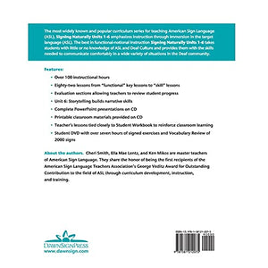 Signing Naturally Unit 16 (Teacher's Curriculum Guide),Used