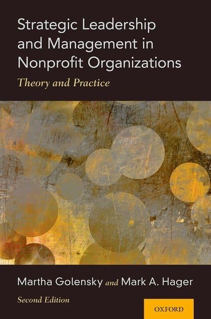 Strategic Leadership And Management In Nonprofit Organizations: Theory And Practice