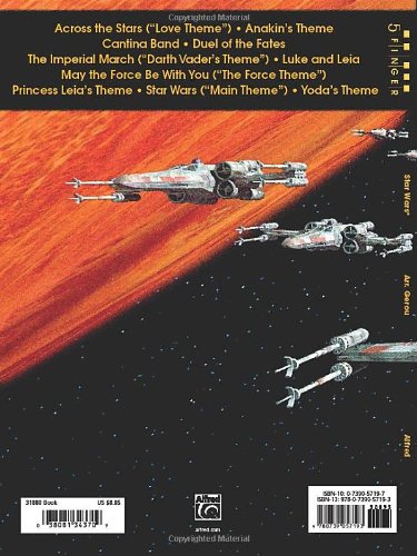 Star Wars: 10 Exciting Selections from the Movie Saga Arranged for Piano with Optional Duet Accompaniments (5 Finger),Used