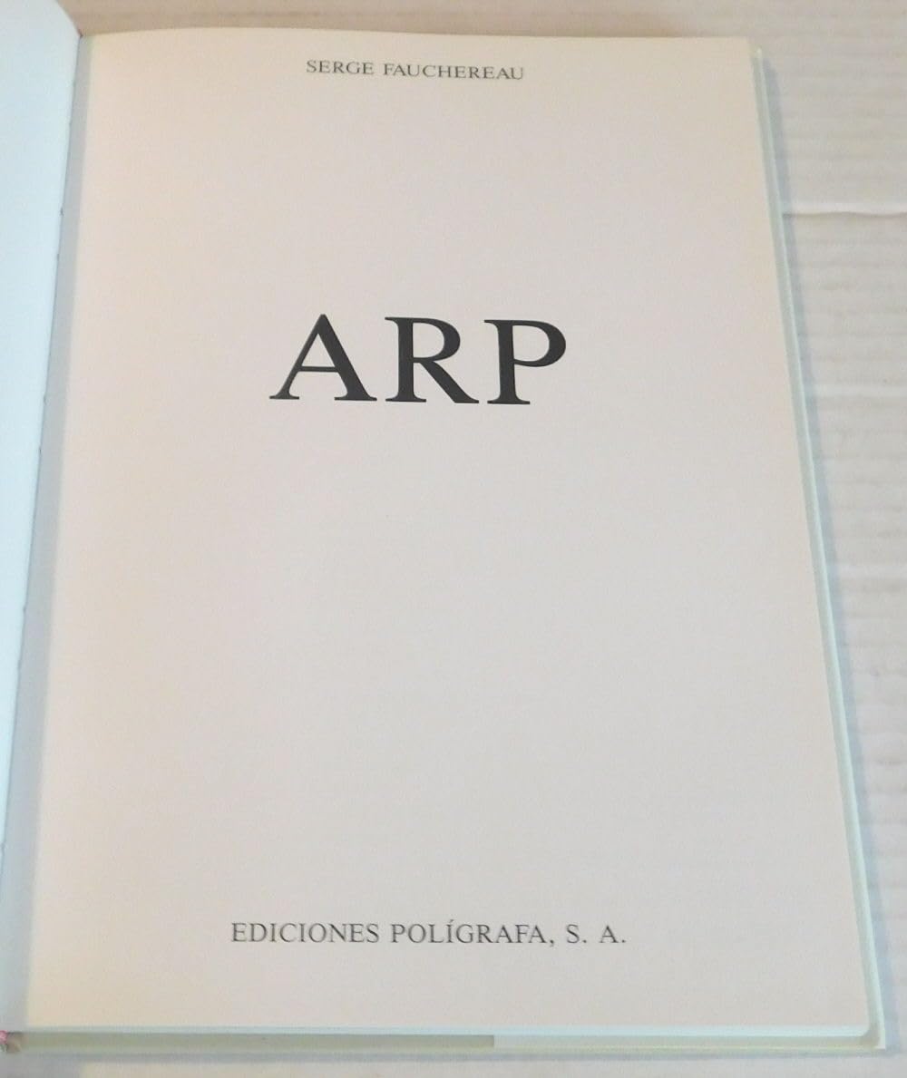 Hans Arp,Used