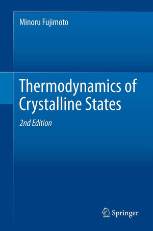 Thermodynamics Of Crystalline States,Used