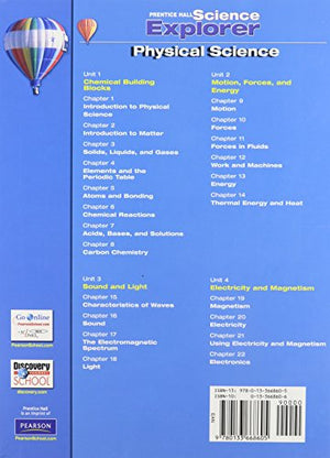 Science Explorer Physical Science,Used