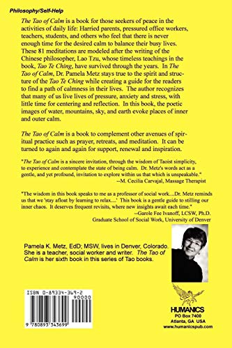 The Tao of Calm: 81 Meditations for Everyday Living,Used