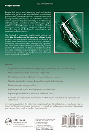 The Toxicology and Biochemistry of Insecticides,Used