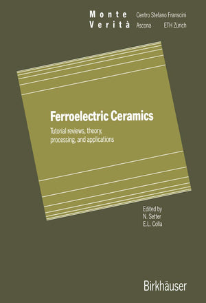 Ferroelectric Ceramics: Tutorial reviews, theory, processing, and applications (Monte Verita),Used