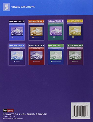 Decoding, Spelling, and Understanding Multisyllabic Words: Vowel Variations,Used