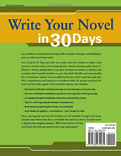 First Draft In 30 Days