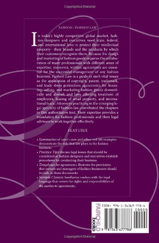 Fashion Law: A Guide For Designers, Fashion Executives And Attorneys