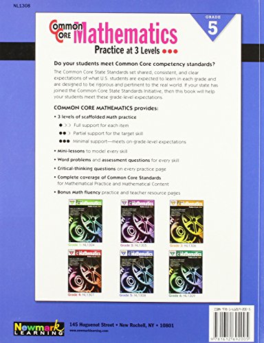 Common Core Mathematics for Grade 5,Used